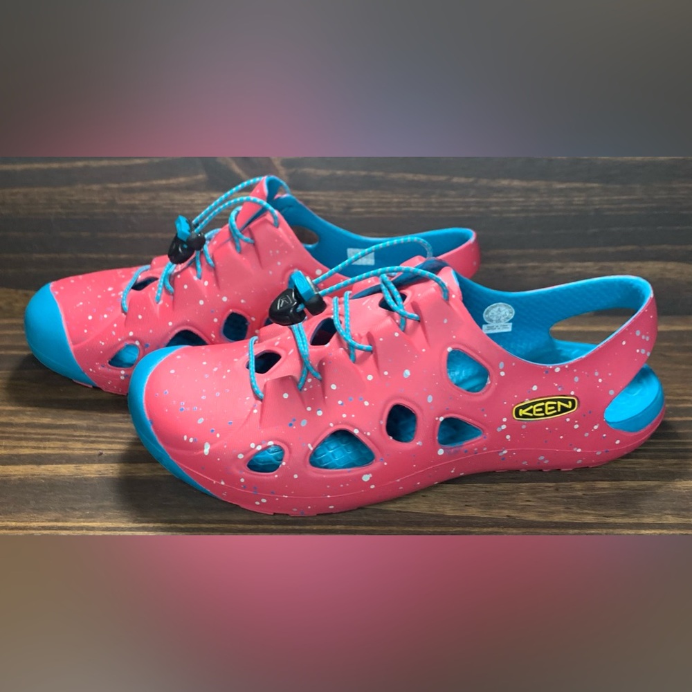 Keen Rio Big Girls Size 5 Shoes Pink Blue Athletic Water Sandals